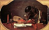 Attributes of Music by Jean Baptiste Simeon Chardin